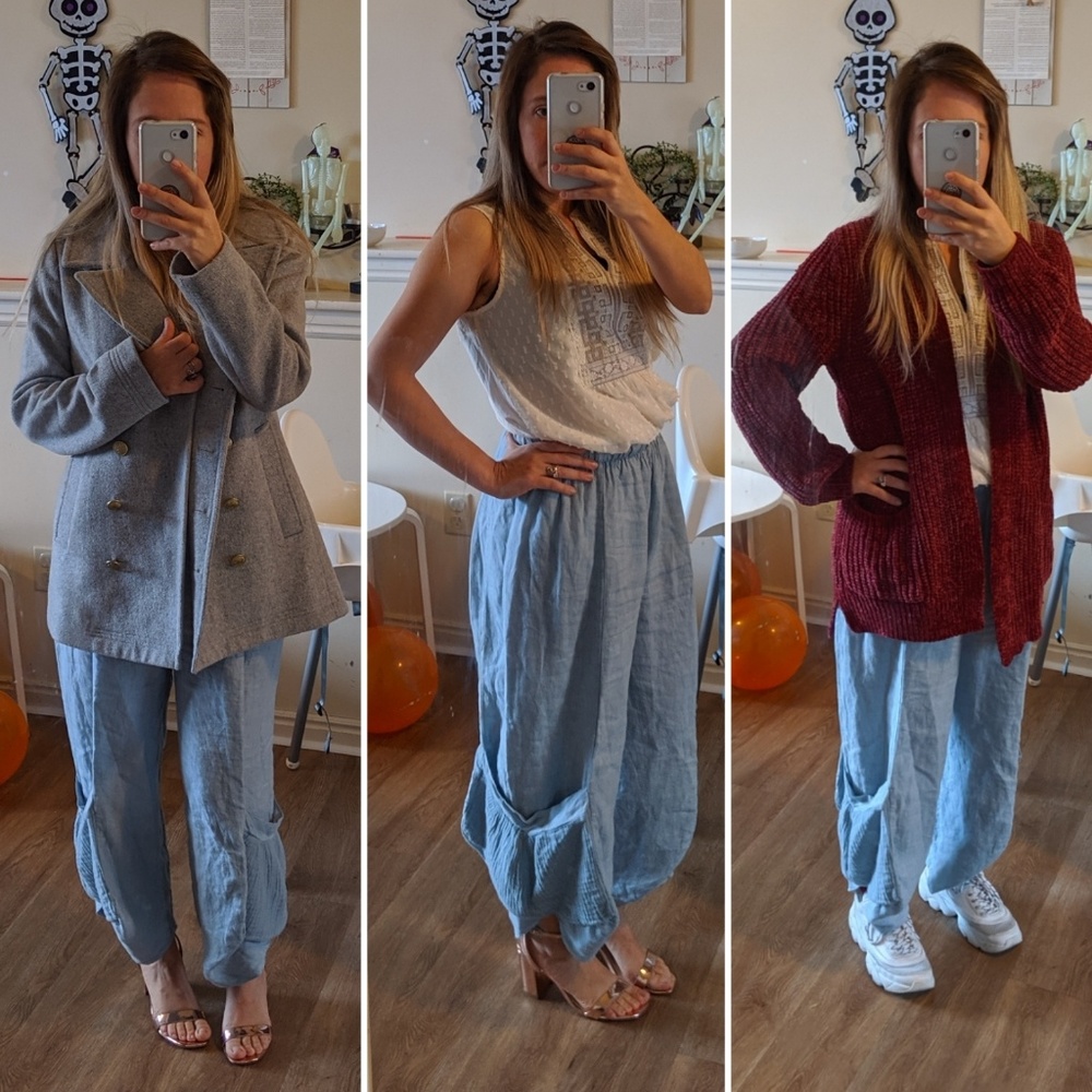 Lin Pour L'autre Paris ankle baggy pants